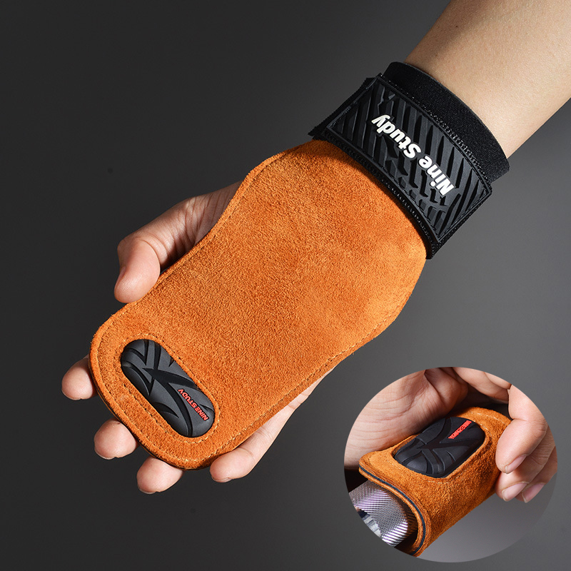 Crossfit Training Gear - Rękawice do ćwiczeń ze skóry bydlęcej