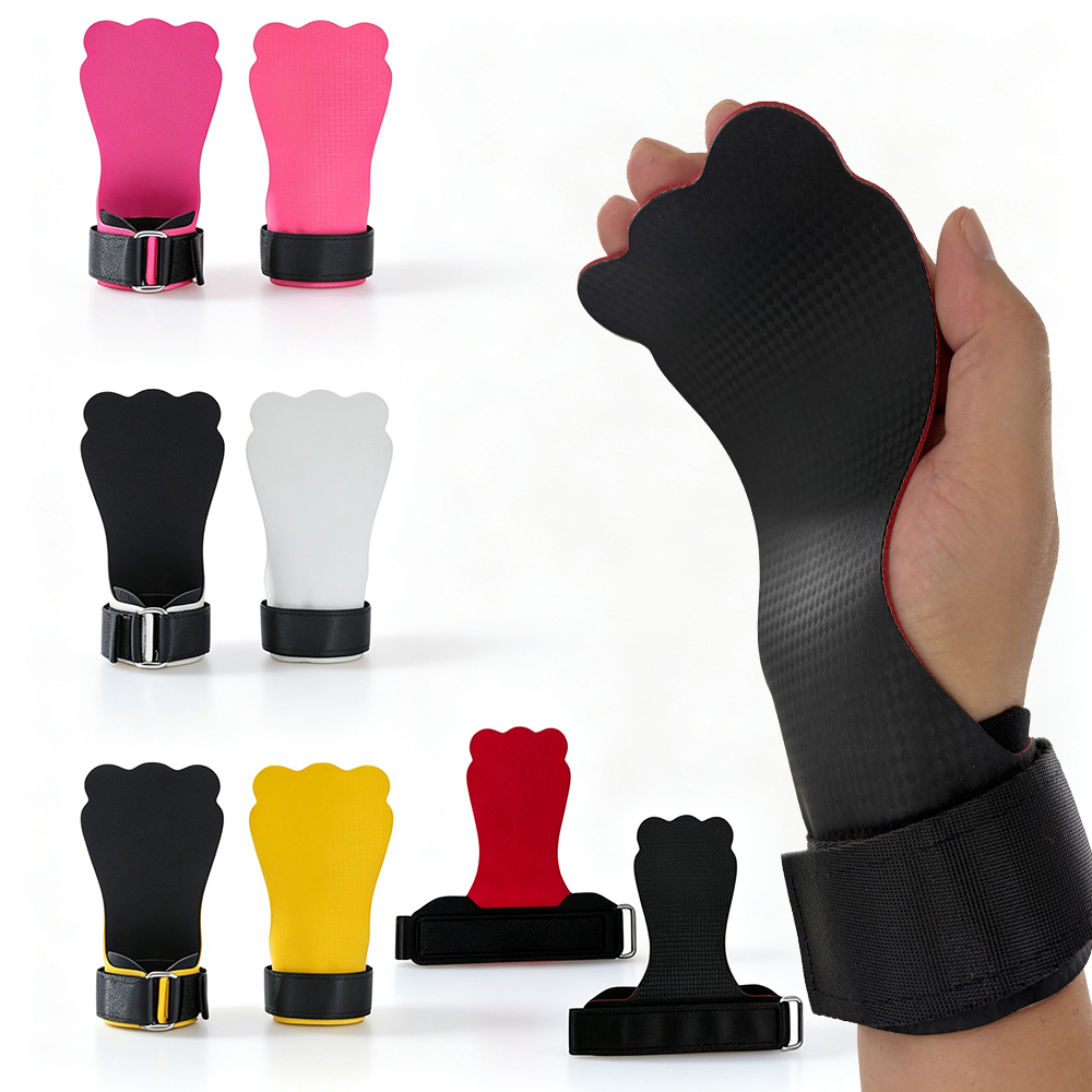Crossfit Training Gear - Gumowe uchwyty do podnoszenia ciężarów z