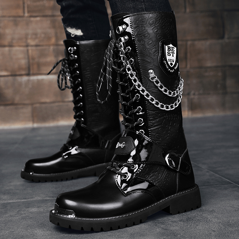 Crossfit Outdoor - Męskie buty za kostkę plus size,