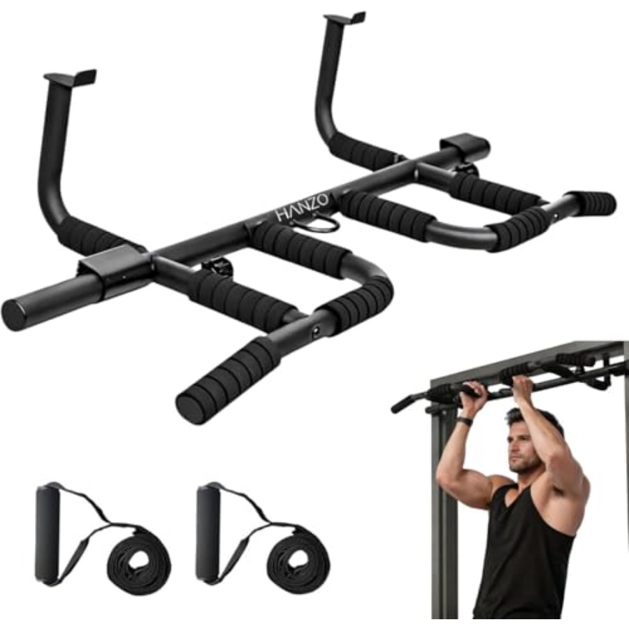 Pull Up Bar Grip - Zestaw drążka do podciągania do drzwi