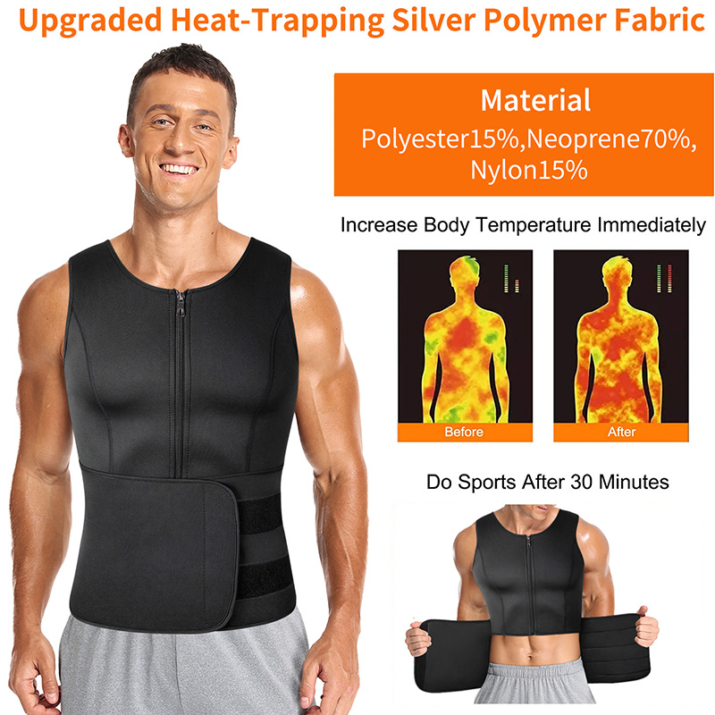 Mężczyźni neoprenowy zamek do  – Crossfit Weight Vest recenzja i cena