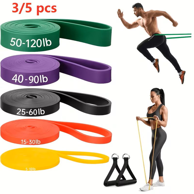 3/5 szt. Gumy do podciągania,  – Pull Up Assist Band recenzja i cena