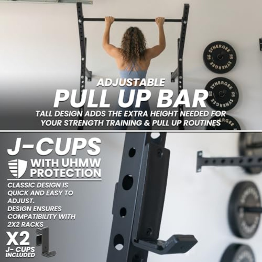 Stojak do przysiadów montowany – Pull Up Bar Grip recenzja i cena