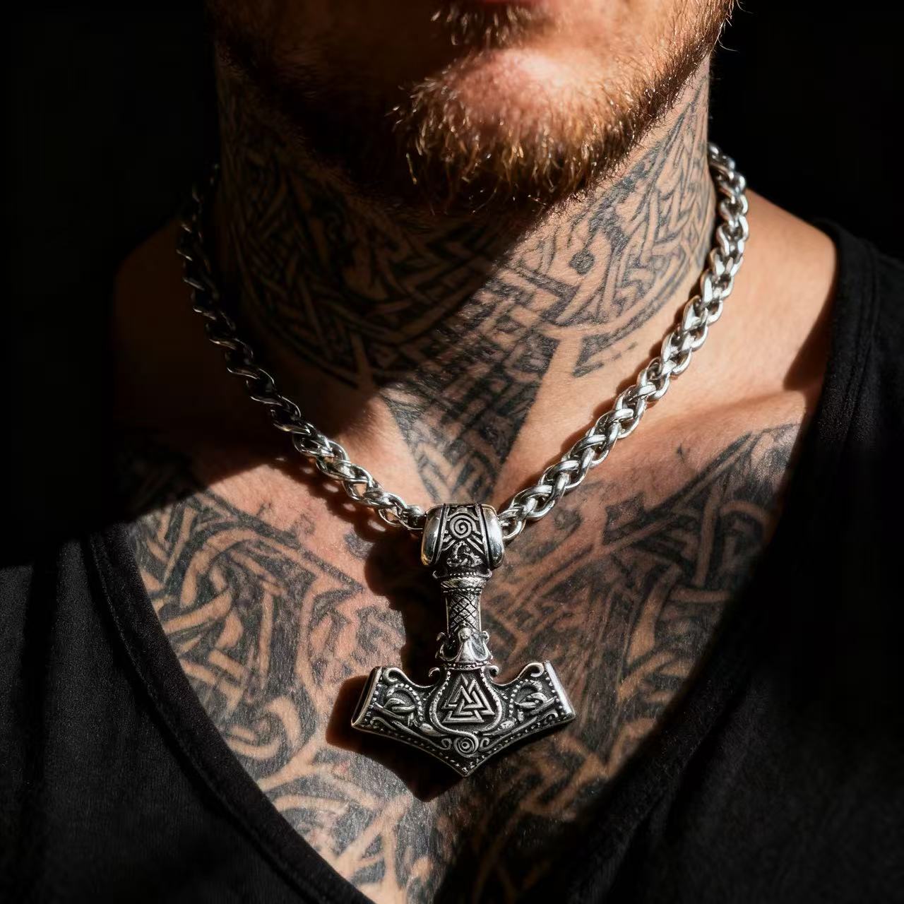 Naszyjnik męski ze stali nierd – Battle Rope Anchor recenzja i cena