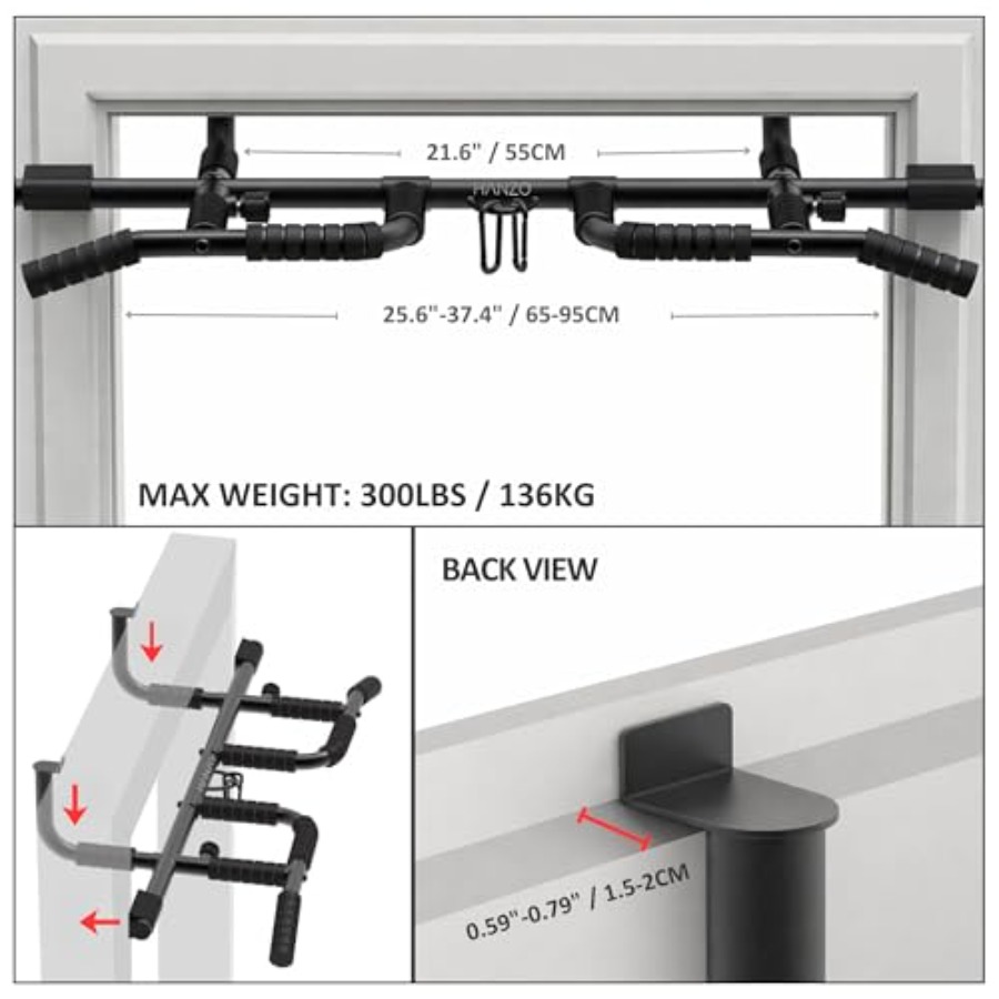 Zestaw drążka do podciągania d – Pull Up Bar Grip recenzja i cena