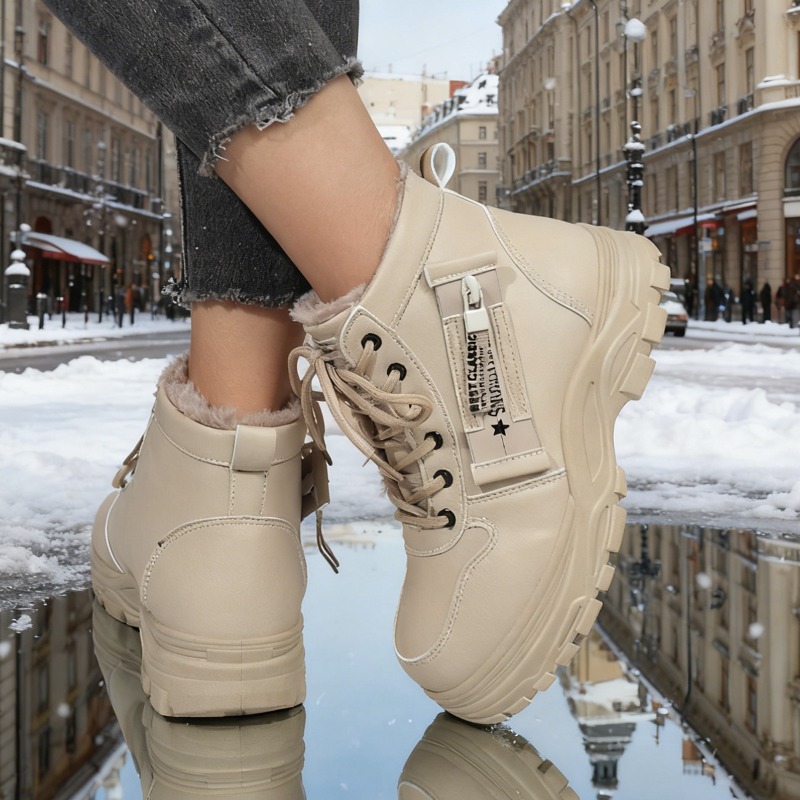 Damskie zimowe buty śniegowce  – Crossfit Outdoor recenzja i cena