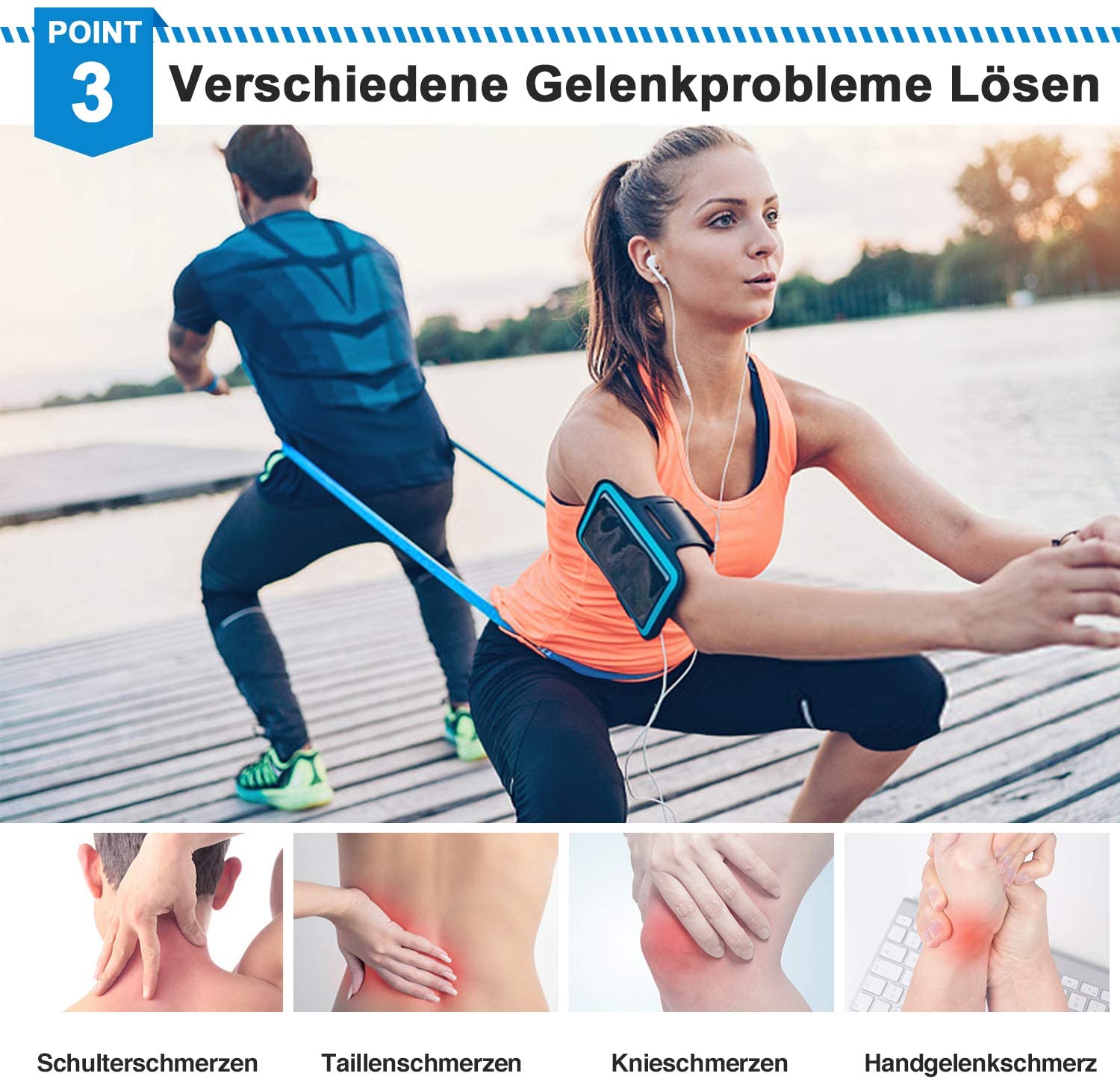 Elastyczne taśmy fitness 3 szt – Crossfit Training Gear recenzja i cena